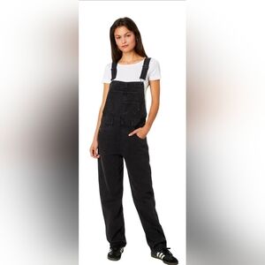 We The Free Ziggy Dark Denim Overalls Size S